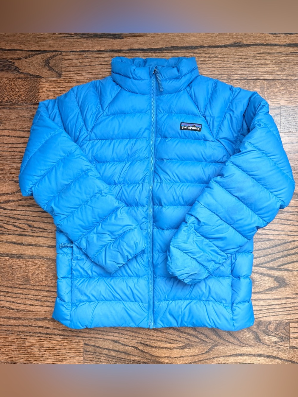 Patagonia Boy’s Blue Down Sweater Jacket - size 10
